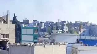 רגע פגיעת הטיל במפקדת חמאס&nbsp;