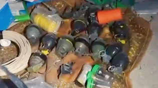 צה''ל פשטו על מרתף אמל"ח