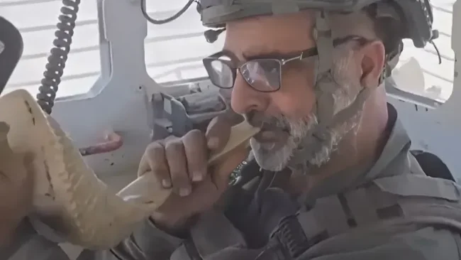 חבר בית הדין בתקיעת שופר בעזה&nbsp;