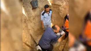 כך בונים באר במחנה הפליטים&nbsp;