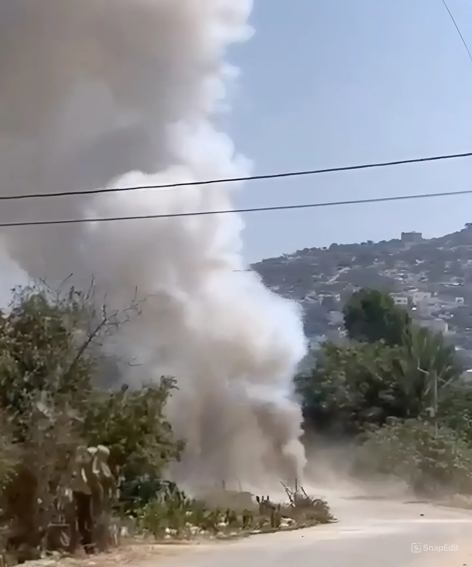 פיצוץ מטעני חבלה בכבישי טול כרם 