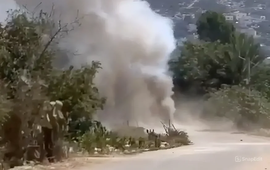 פיצוץ מטעני חבלה בכבישי טול כרם פיצוץ מטעני חבלה בכבישי טול כרם