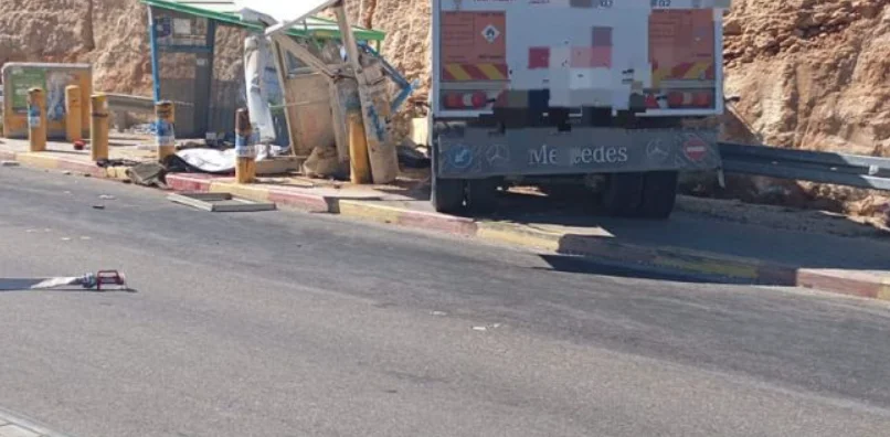 חסימת צירים בעקבות פיגוע הדריסה חסימת צירים בעקבות פיגוע הדריסה