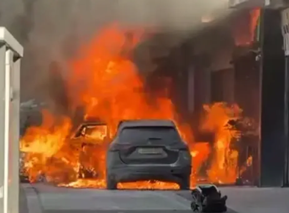 פיצוץ רכב ברמלה פיצוץ רכב ברמלה