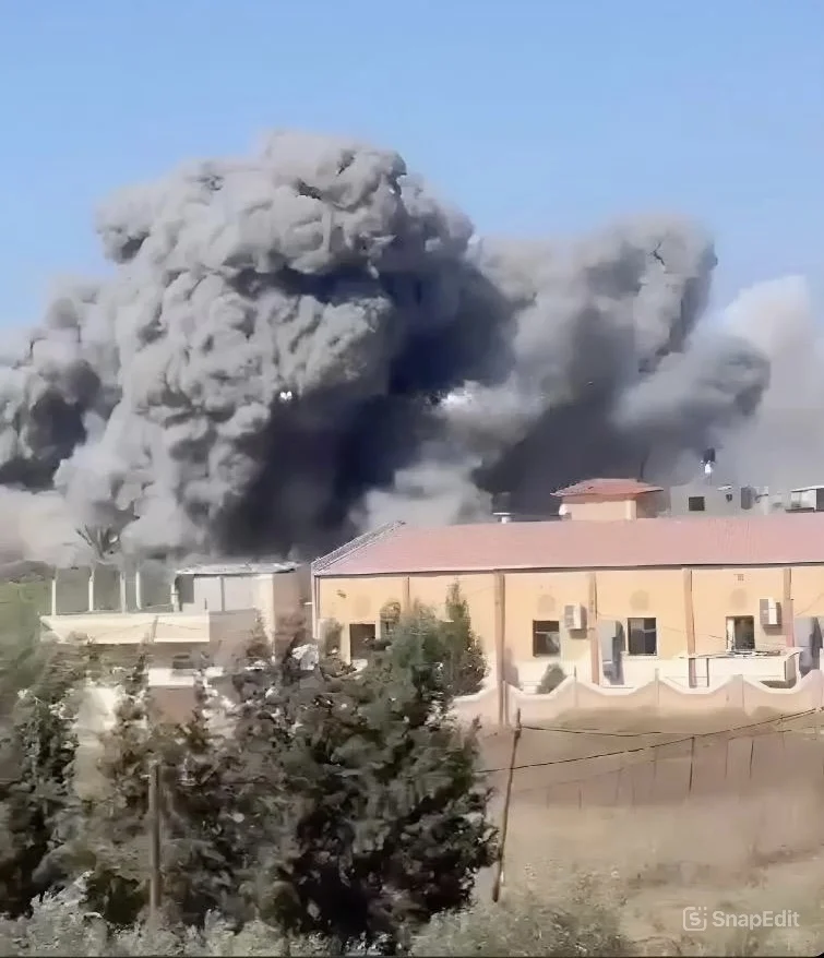 תיעוד מהתקיפה להשמדת מפקדת חמאס 