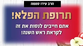 תרופת פלא: "אתם חייבים לנסות את זה לקראת ראש השנה"