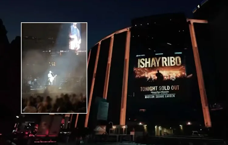 קידוש ה' במדיסון סקוור גארדן: ישי ריבו מלהיב את הקהל קידוש ה' במדיסון סקוור גארדן: ישי ריבו מלהיב את הקהל