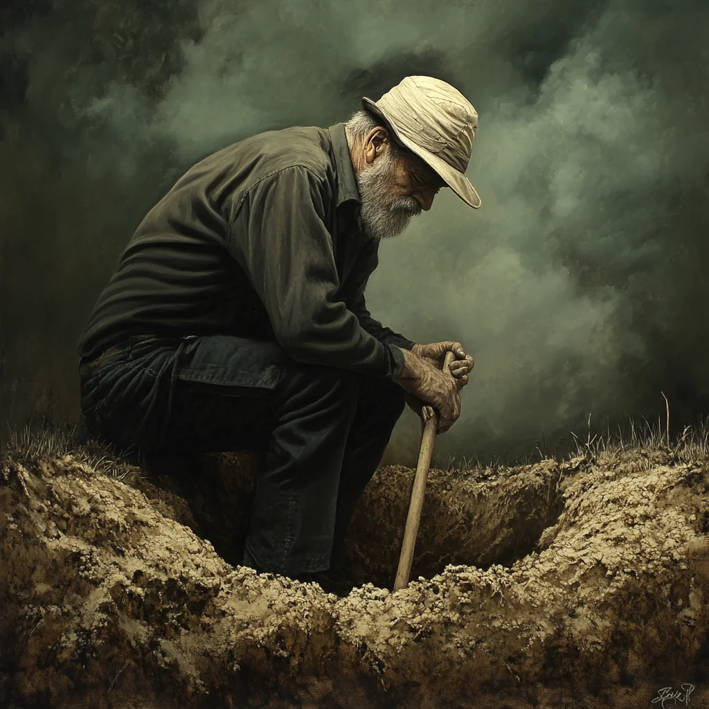 העניות רדפה אחריו לכל מקום: "אני מצידי סיימתי"