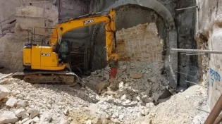 החלו העבודות ההיסטוריות לבניית מעלית שתנגיש את הכותל 