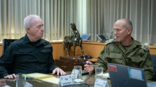 שר הביטחון גלנט בפגישה בקריה באשר למו"מ לעסקת חטופים