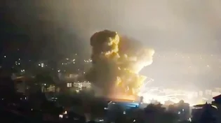 כך נראה הפיצוץ שהרעיד את לבנון