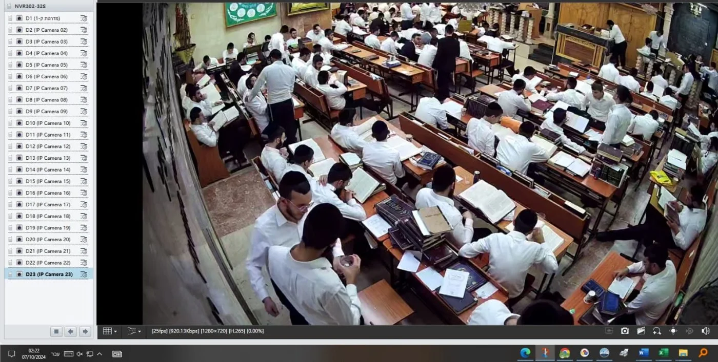 שנה לטבח: ישיבת 'כסא רחמים' מציינת בלימוד תורה לילי