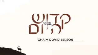 שמחה וביטחון: חיים דוד ברסון בסינגל חדש "קדוש היום"