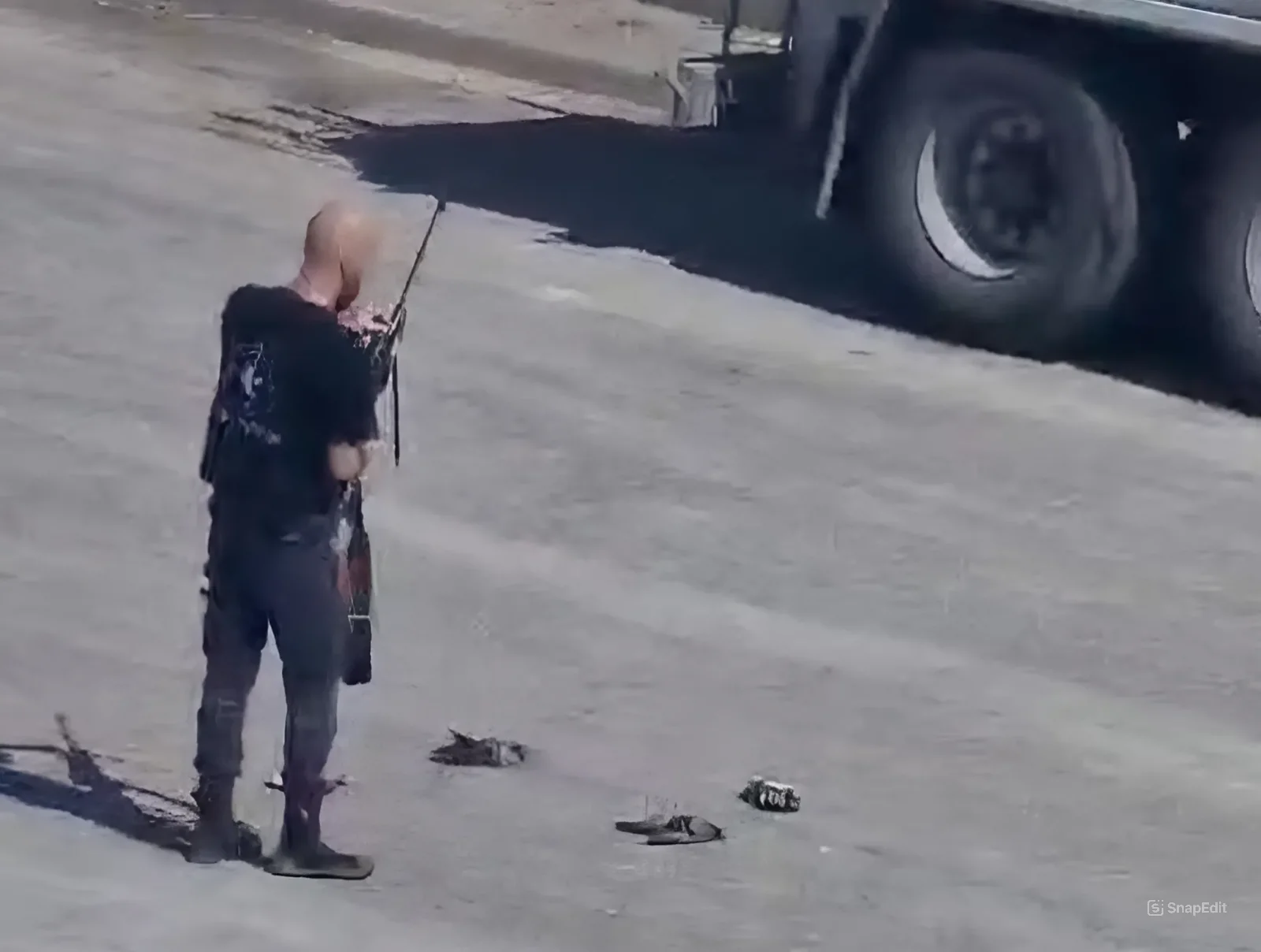 צייד יונים בבית שמש עורר בהלה 