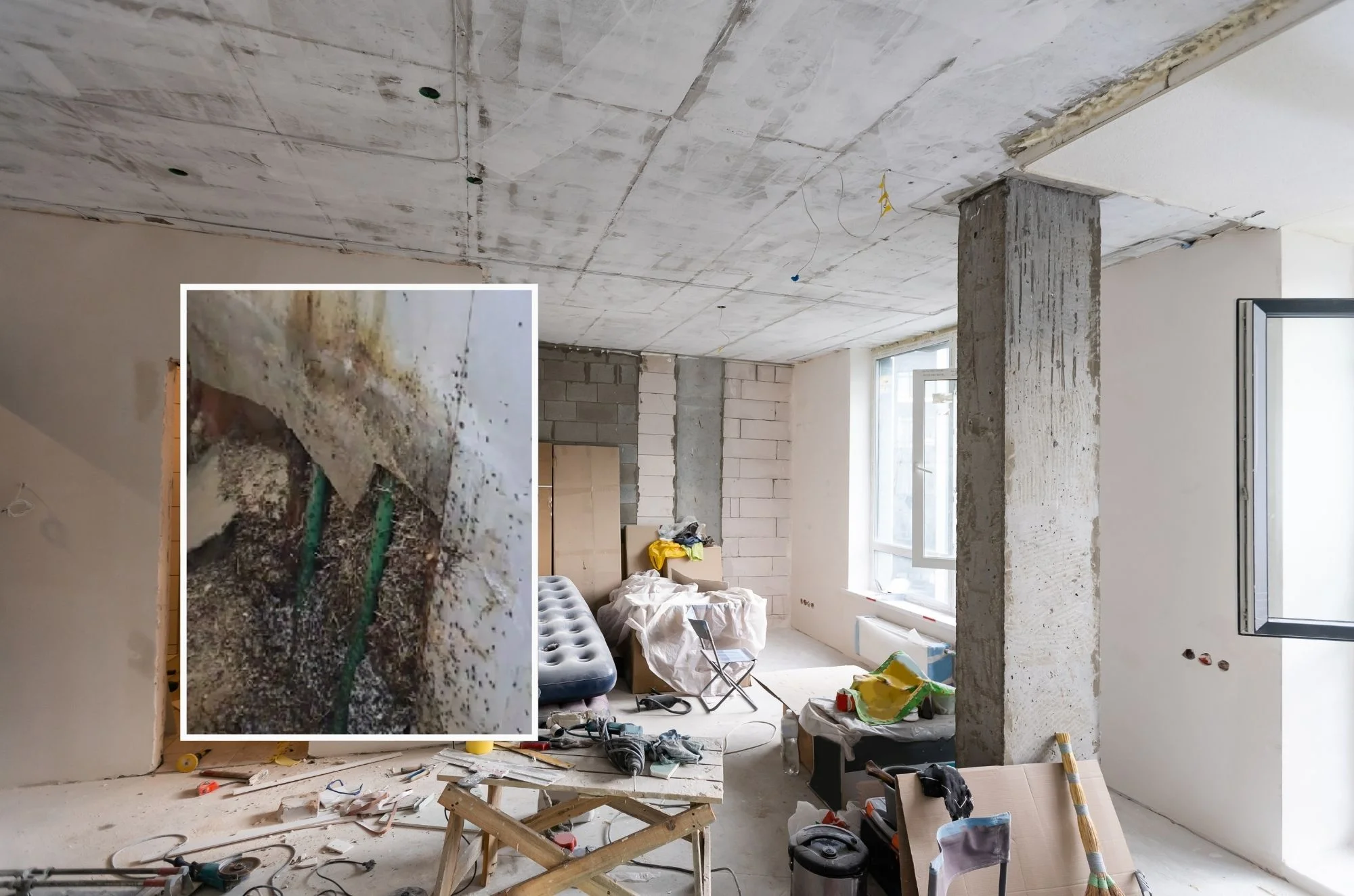 שברו את הקיר בביתם, ולא האמינו למה שהתגלה בו 