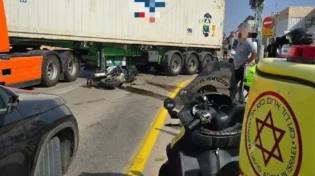תאונת דרכים סמוך לאלפי מנשה: רוכב אופנוע נפצע קשה