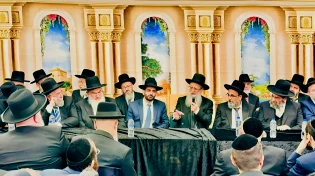 תיעוד: בסוכתו של הראשון לציון הנבחר
