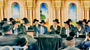 תיעוד: בסוכתו של הראשון לציון הנבחר