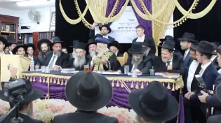 הקבלת פני רבו בנשיאות מרן הראש"ל הרב יצחק יוסף שליט"א