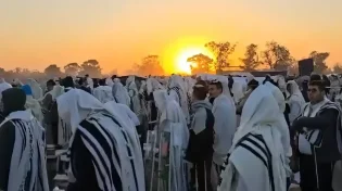 תפילה מרטיטה במתחם הנובה&nbsp;