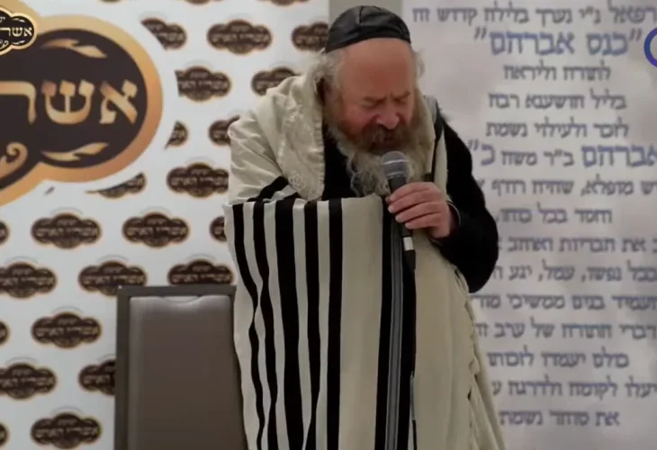 ליל הושענא רבה בהשתתפות גדולי ישראל | ישיבת אשרי האיש