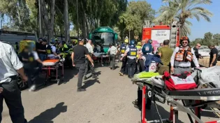 פיגוע דריסה קשה בגלילות: 35 נפגעים, המחבל חוסל