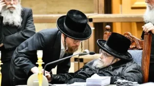 מפקד בכיר בחיל האוויר ביקש את ברכת כ"ק האדמו"ר מבעלזא