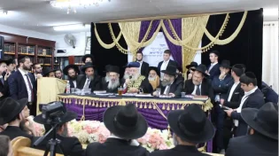 הקבלת פני רבו בנשיאות מרן הראש"ל הרב יצחק יוסף שליט"א