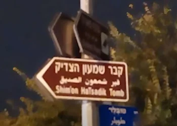 היערכות לקראת הילולת שמעון הצדיק 