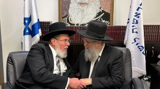 צפו: הרב הראשי האשכנזי הנבחר בהצהרה