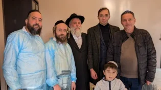 רצף בריתות מילה בקייב: "אור גדול בחשכת המלחמה"