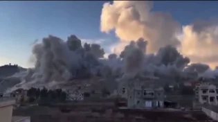 תיעוד של עוד עיירה בלבנון שנעלמה ברגע