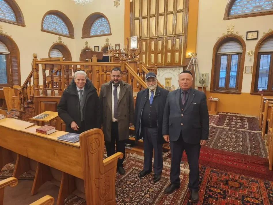מפגש היסטורי באזרבייג'ן: רבנים בכירים הגיעו לביקור 