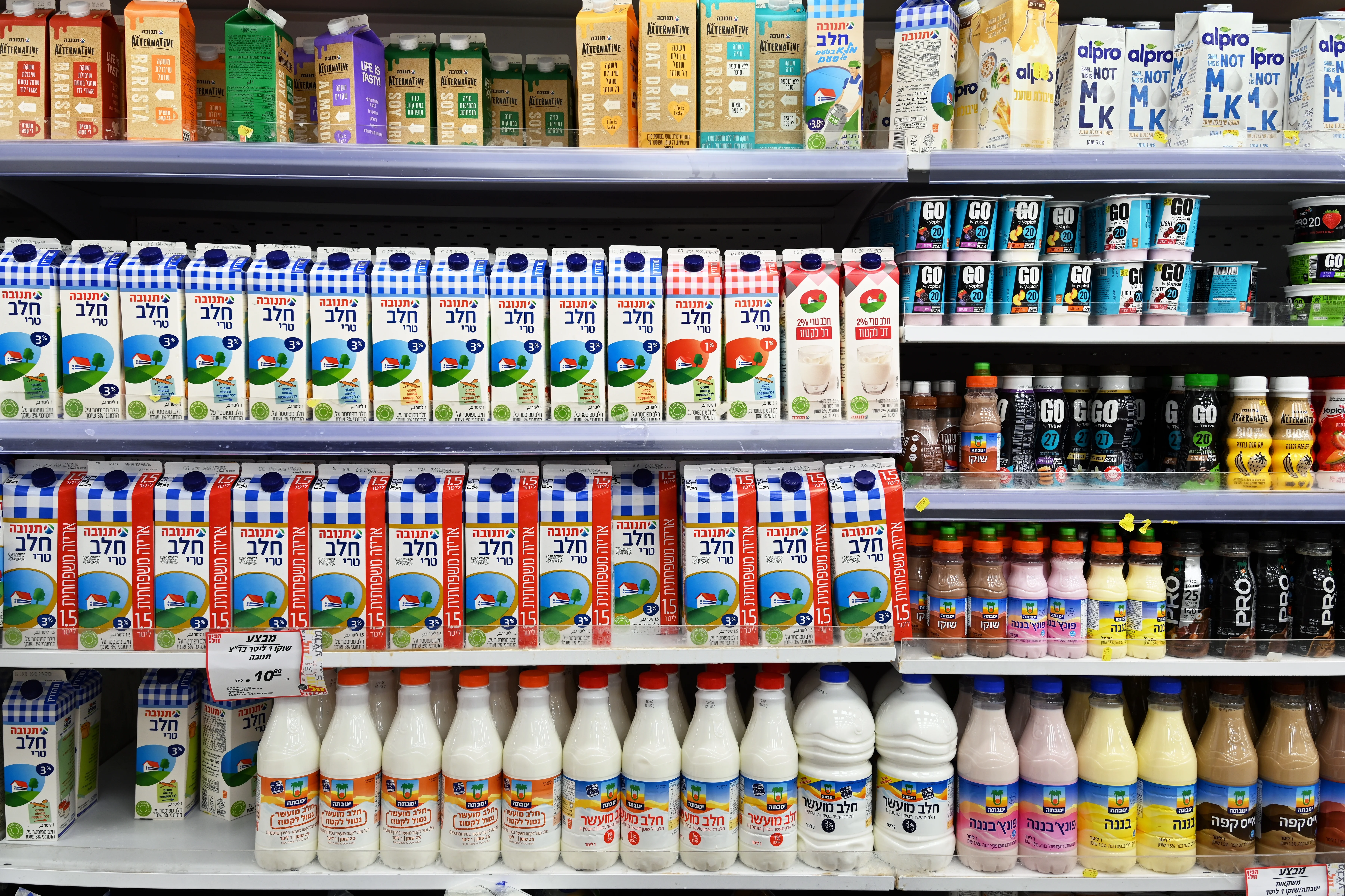 מחסור חריף בתחליפי חלב ובחרדל מחסור חריף בתחליפי חלב ובחרדל