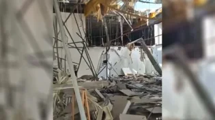 ללא התרעה: הכטב"ם הותיר הרס רב בחדר האוכל