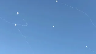 יירוט מטח כבד מעל שמי חיפה