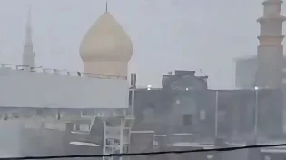 נדיר: שלג סתווי החל לרדת באיראן