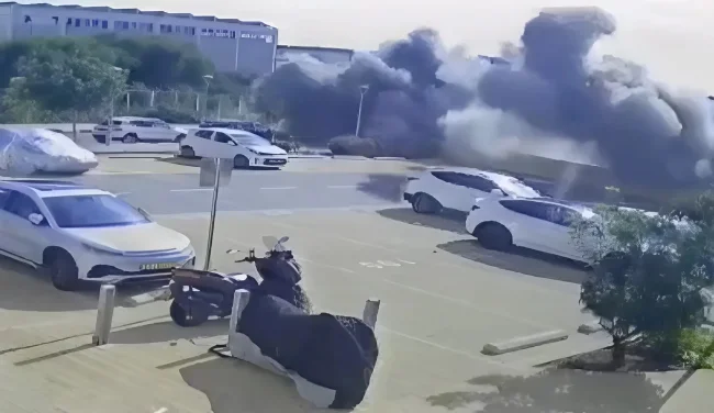 רגע פגיעת הטיל הקטלני בנהריה