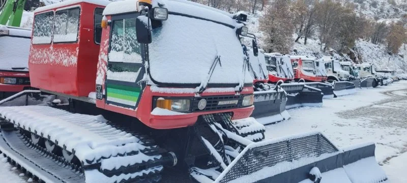 הלילה הראשון של החורף: החרמון התכסה בשלג טרי הלילה הראשון של החורף: החרמון התכסה בשלג טרי