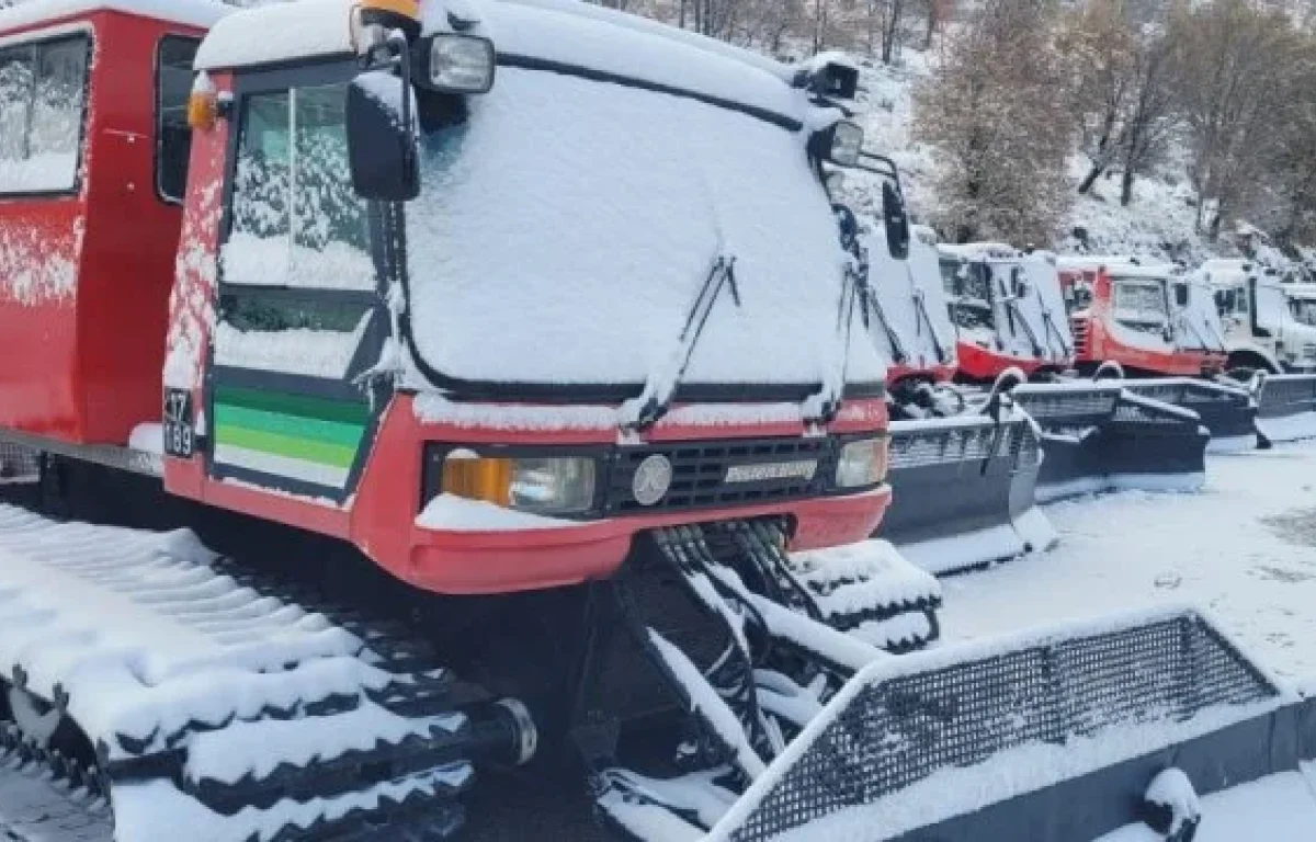 הלילה הראשון של החורף: החרמון התכסה בשלג טרי