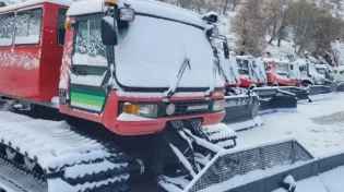 הלילה הראשון של החורף: החרמון התכסה בשלג טרי