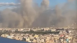הנוף בנחיתה - הפגזות ללא הפסקה