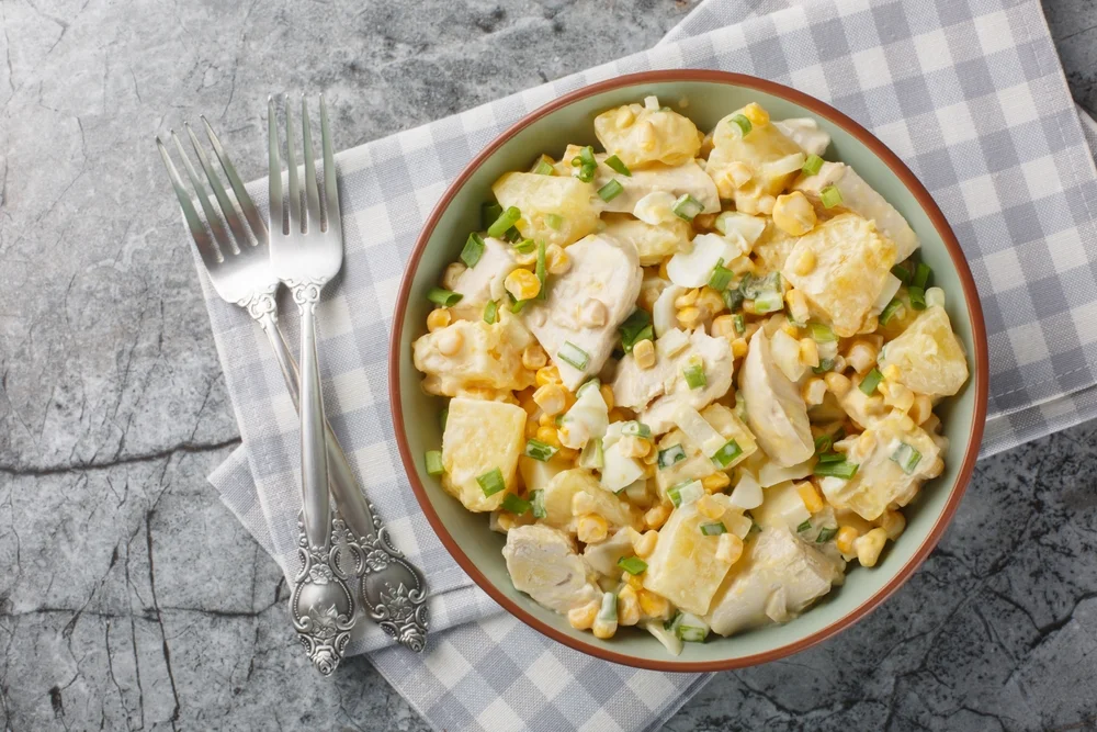 מתכון לסלט אננס עם 5 מרכיבים 