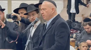 "בזכות הנס" שר הביטחון לשעבר גלנט בוועידת חב"ד