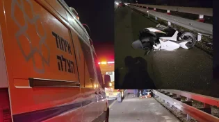 טרגדיה באלעד: רוכב אופנוע כבן 16 נהרג בתאונה בכביש 4 