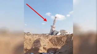 צפו: "מגדל פיזה" בעזה
