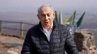 נתניהו בגבול סוריה "המשטר נפל בזכות הלחץ שלנו"