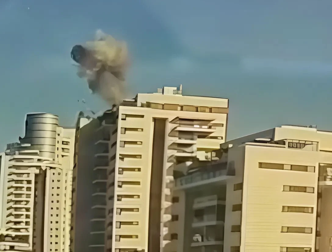 פגיעת הכטב״ם הבוקר ביבנה 