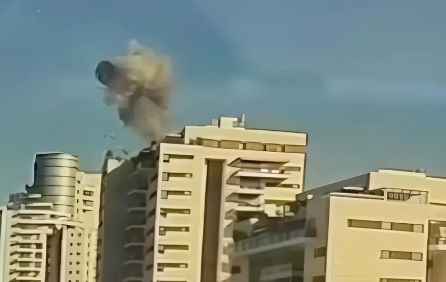 פגיעת הכטב״ם הבוקר ביבנה פגיעת הכטב״ם הבוקר ביבנה