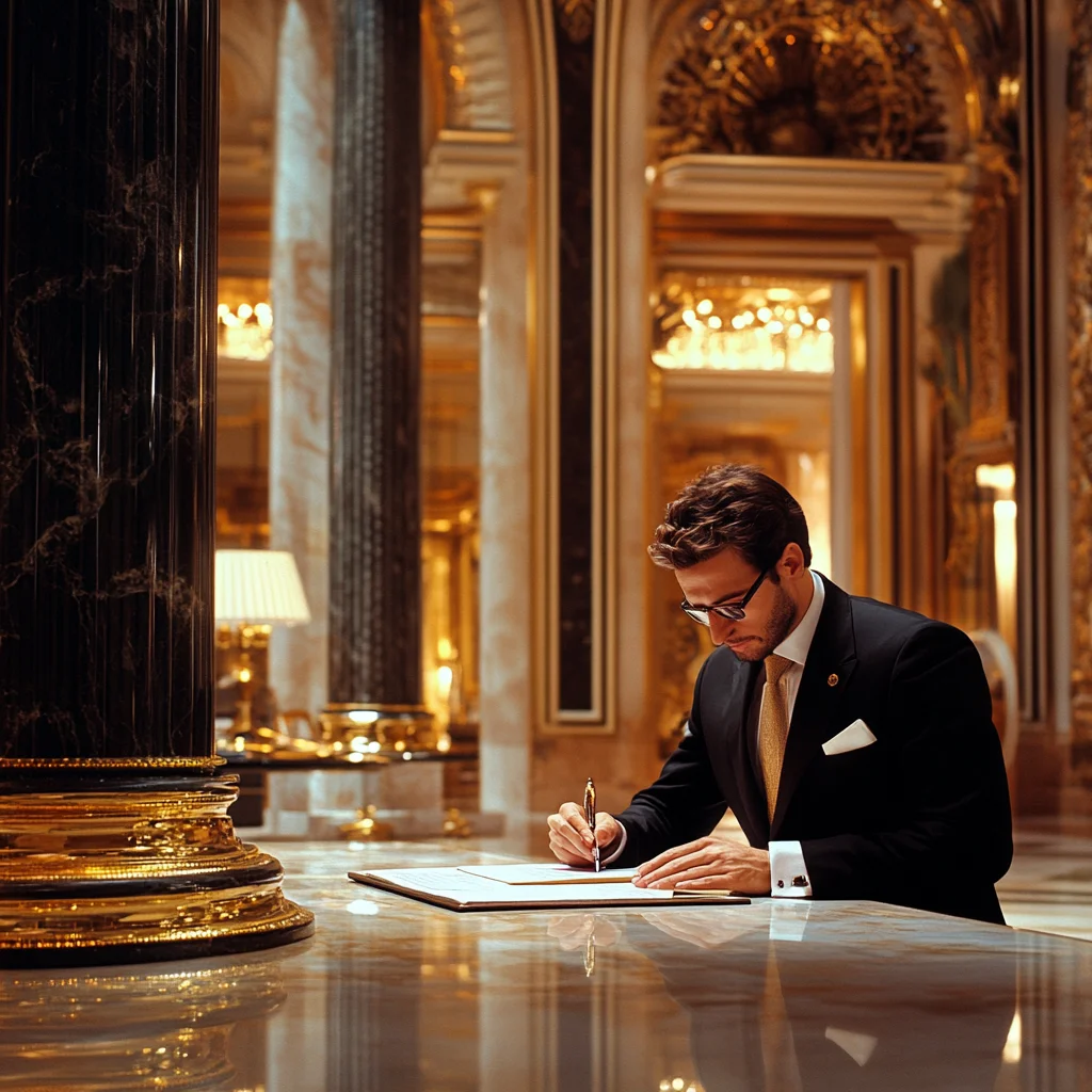 תפילה במניין נגד משרת החלומות. ושלמה שעומד באמצע תפילה במניין נגד משרת החלומות. ושלמה שעומד באמצע